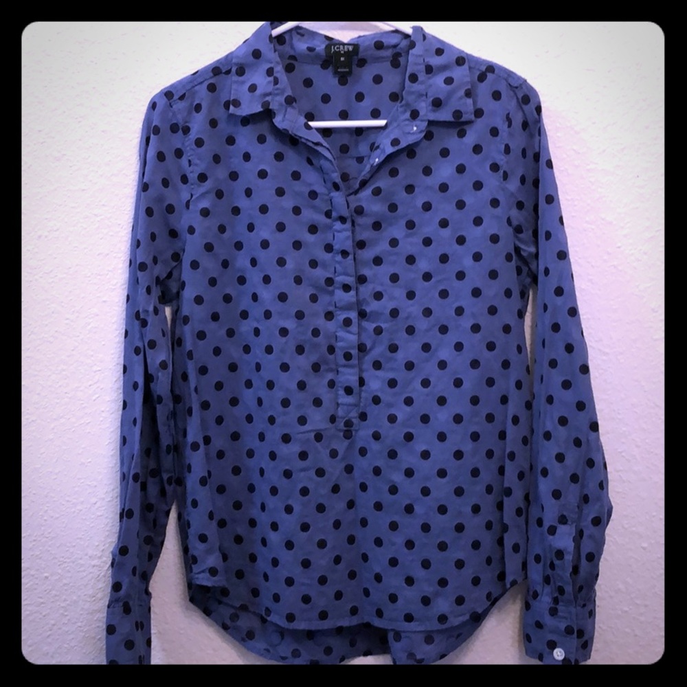 J. Crew 3/4 Button Down shirt
